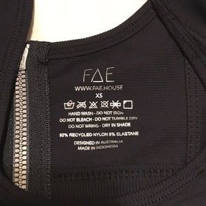 Swim - FAE SWIM Ziggy Ribbed Bikini Top in Black / Onyx Swim - FAE SWIM Ziggy Ribbed Bikini Top in Black / Onyx